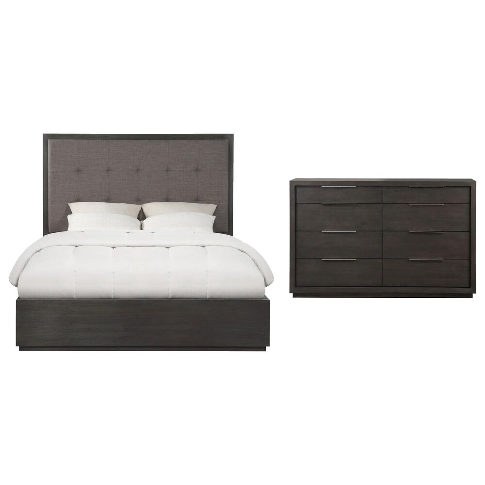 Urban Home Queen Bed and Dresser in Basalt Gray, , large