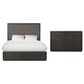 Urban Home Queen Bed and Dresser in Basalt Gray, , large