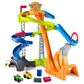 Hot Wheels Spiral Stunt Speedway Toddler Race Track Set with 2 Toy Cars, , large