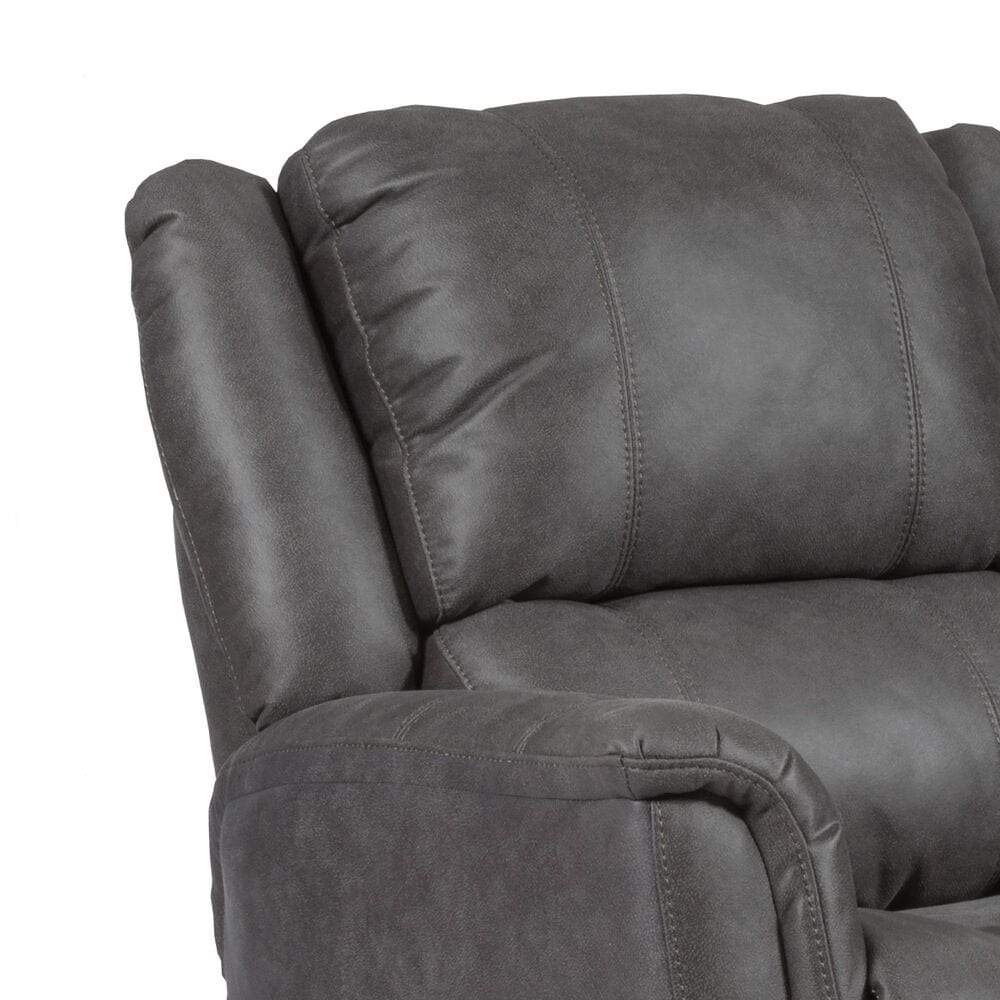 Homestretch Swivel Glider Recliner in Venus Steel, , large