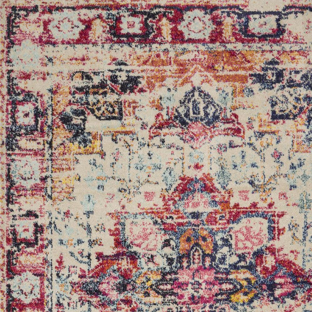 Loloi II Nadia NN-02 4&#39; x 5&#39;7&quot; Ivory and Fiesta Area Rug, , large