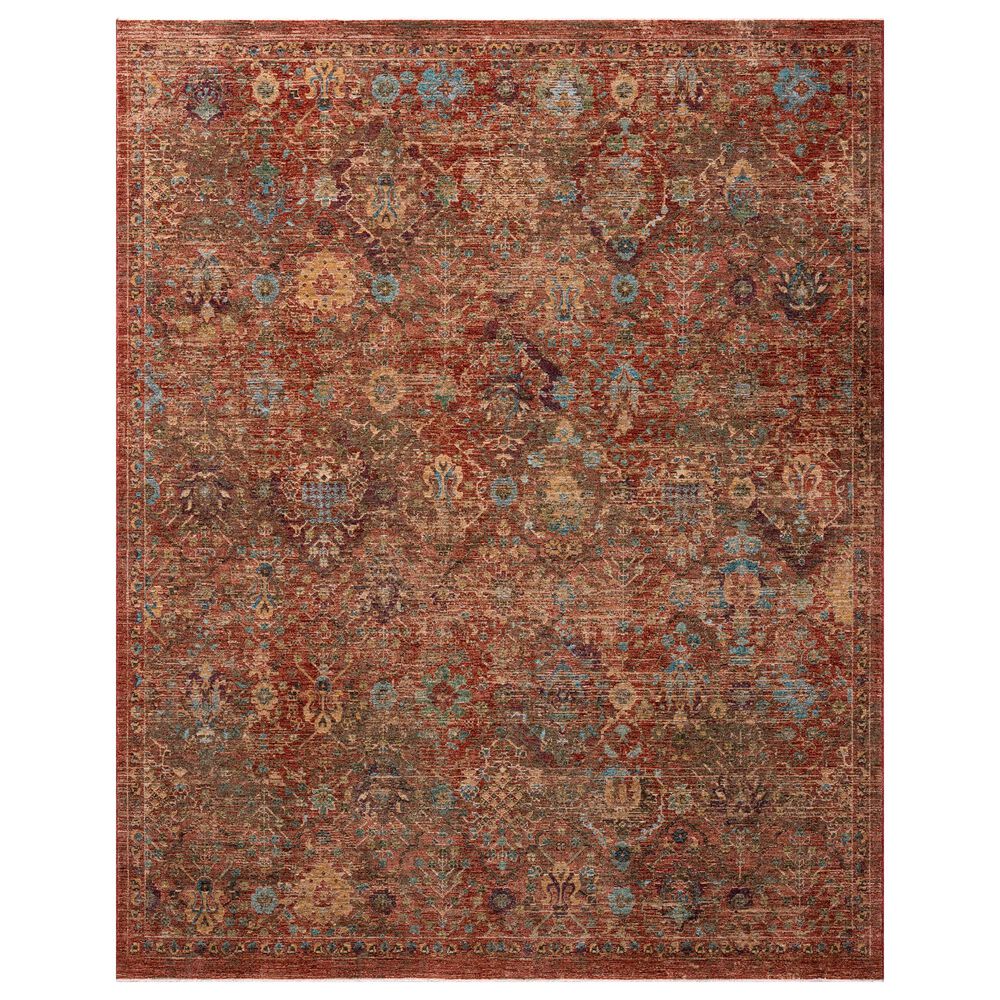 Loloi Winchester Rust and Multicolor 2"6" x 7"8" Runner, , large