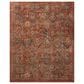 Loloi Winchester Rust and Multicolor 2"6" x 7"8" Runner, , large