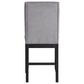 Steve Silver Yves 7-Piece Counter Dining Set in Rubbed Charcoal, , large