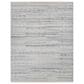 Surya Pompei 2"6" x 8" White, Black and Metallic Silver Runner, , large