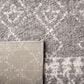 Safavieh Tulum 4" x 6" Grey and Ivory Area Rug, , large
