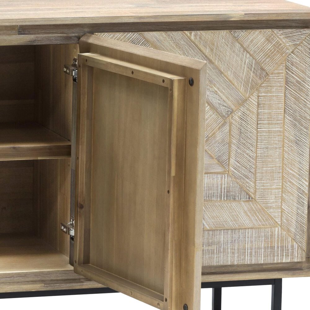 Blue River Peridot Sideboard in Natural Acacia, , large