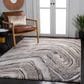 Safavieh Cyrus Shag CYR132A 4"5" x 6"5" Ivory and Grey Area Rug, , large