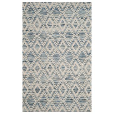 Safavieh Marbella 6" x 9" Dark Blue and Ivory Area Rug, , large