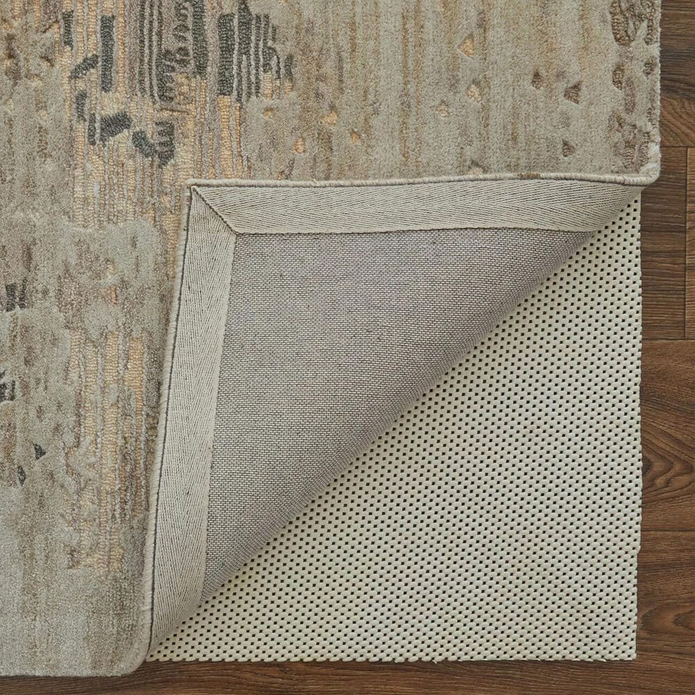 Feizy Zarah 9&#39; x 12&#39; Beige and Gray Area Rug, , large