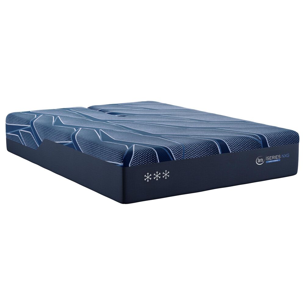 Serta iSeries NXG 4500 Plush Hybrid Twin XL Mattress with High Profile Box Spring, , large