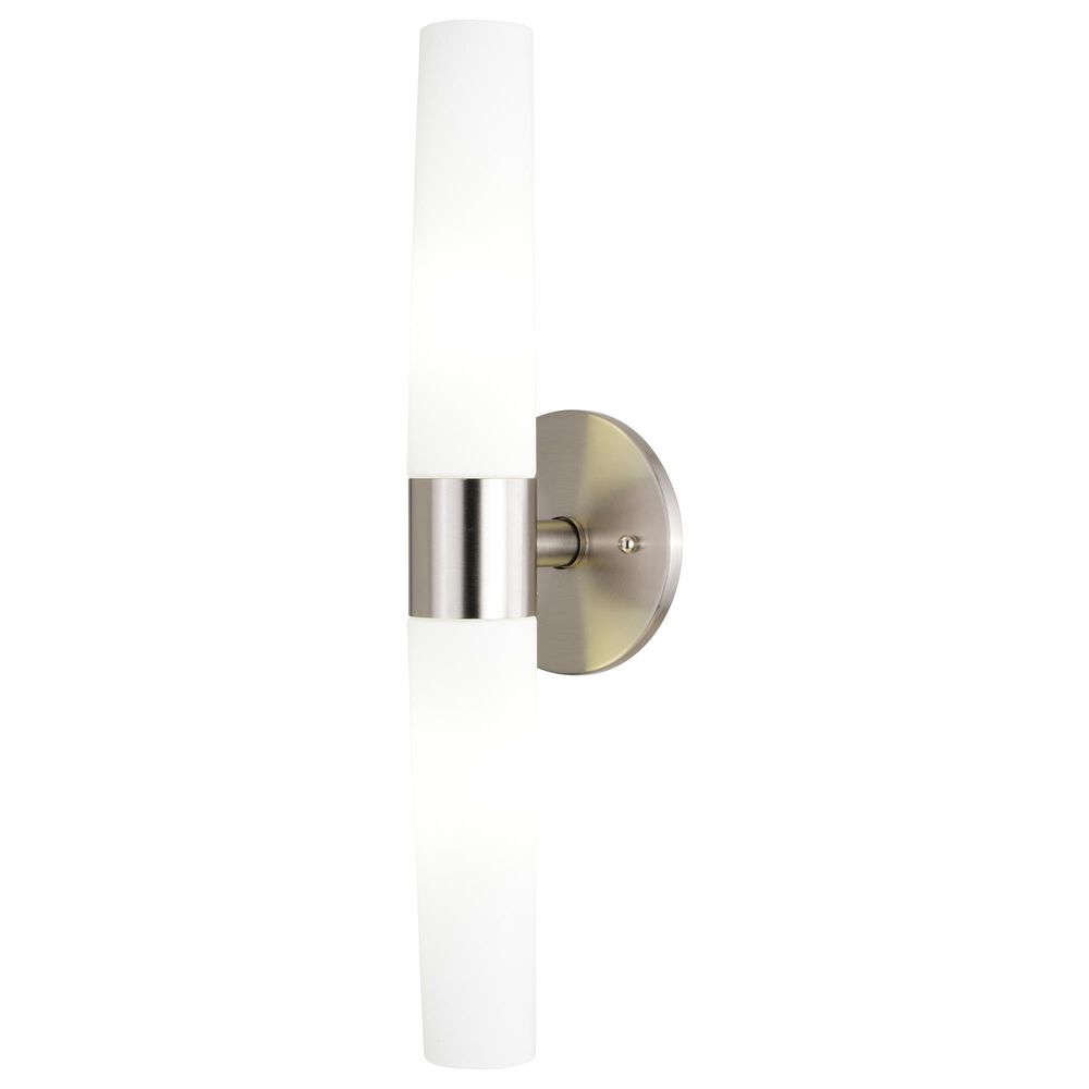 Vaxcel Elliot 2-Light Bathroom Vanity in Satin Nickel, , large