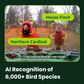 Birdfy Bird Feeder 2 with Smart Camera and Solar Panel in Green, , large
