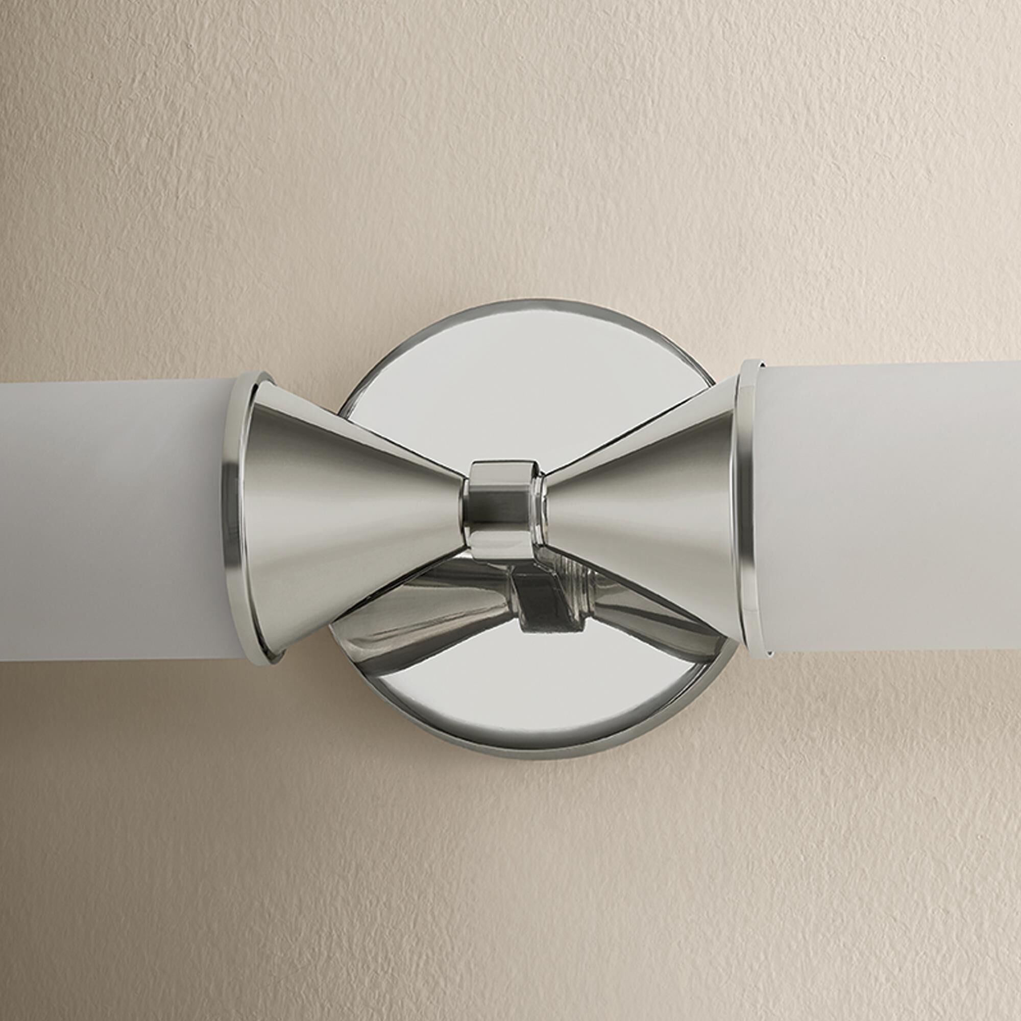 Mitzi Lighting Zinnia 2-Light Wall Sconce in Polished Nickel