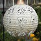 Allsop Soji Stella Boho Globe Solar Lantern in Pearl, , large