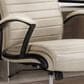 Simeon Collection Leather Desk Chair in Antique Linen, , large
