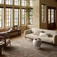 Loloi Heritage 4" x 8" Mocha and Denim Area Rug, , large