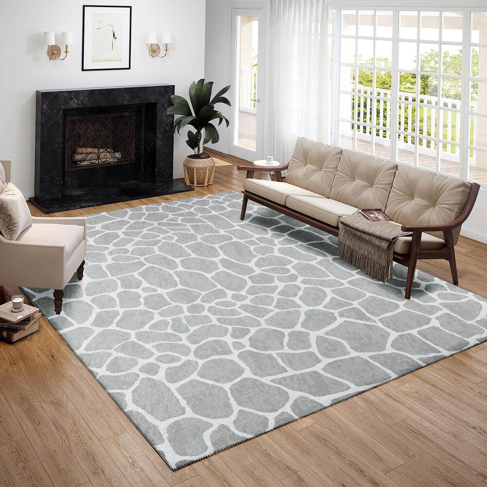 Dalyn Rug Company Mali ML4 3&#39; x 5&#39; Flannel Indoor/Outdoor Area Performance Rug, , large