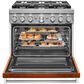 KitchenAid 36" Slide-In Gas True Convection Range with Self-Cleaning in Scorched Orange, , large
