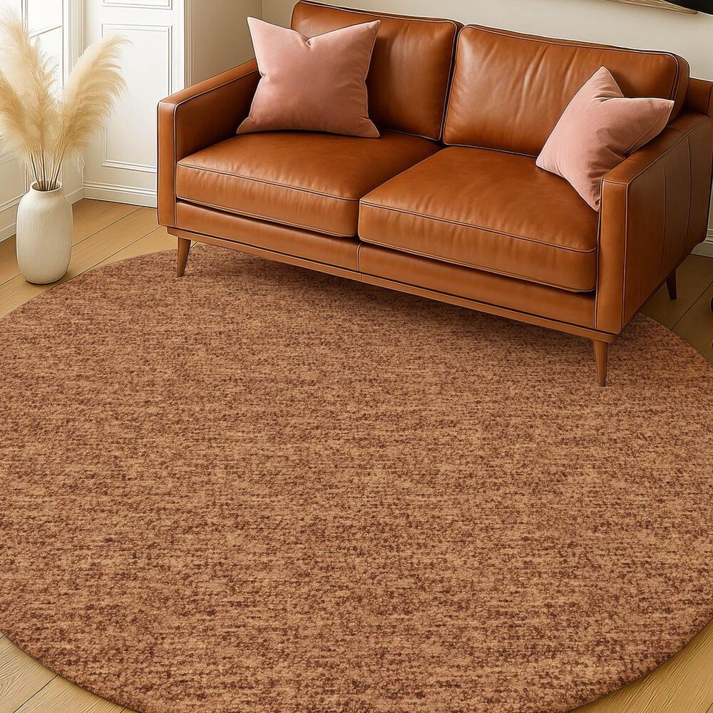 Dalyn Rug Company Voyage VY2 Spice 8' Round Area Rug, , large