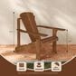 Homlux Patio Adirondack Chair in Natural, , large