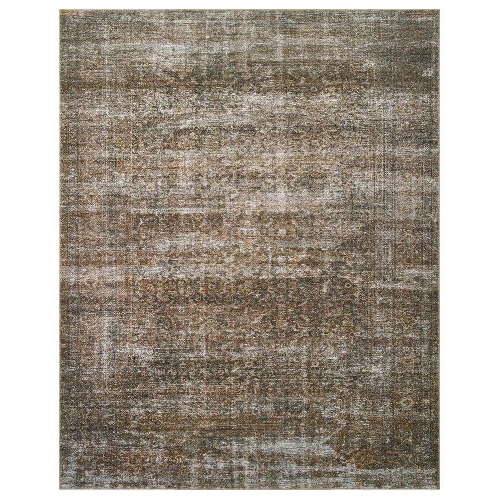 Amber Lewis x Loloi Billie 2"3" x 3"9" Tobacco and Rust Area Rug, , large