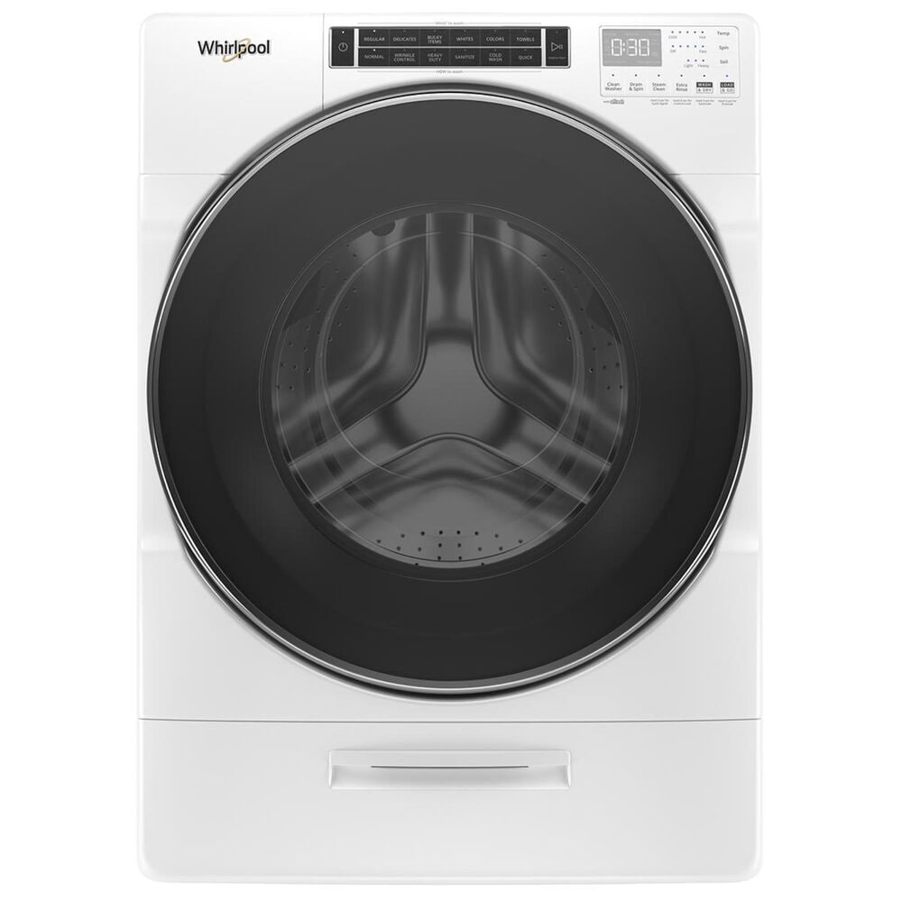 Whirlpool 5.0 Cu. Ft. Front Load Washer in White, , large
