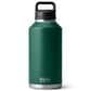 YETI Rambler 64 Oz Water Bottle with Chug Cap in Black Forest Green, , large