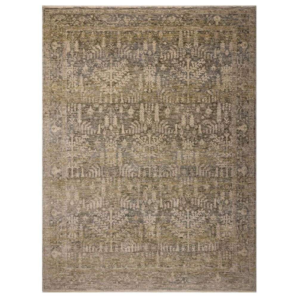 Magnolia Home Junie 7"10" x 10"2" Moss and Natural Area Rug, , large