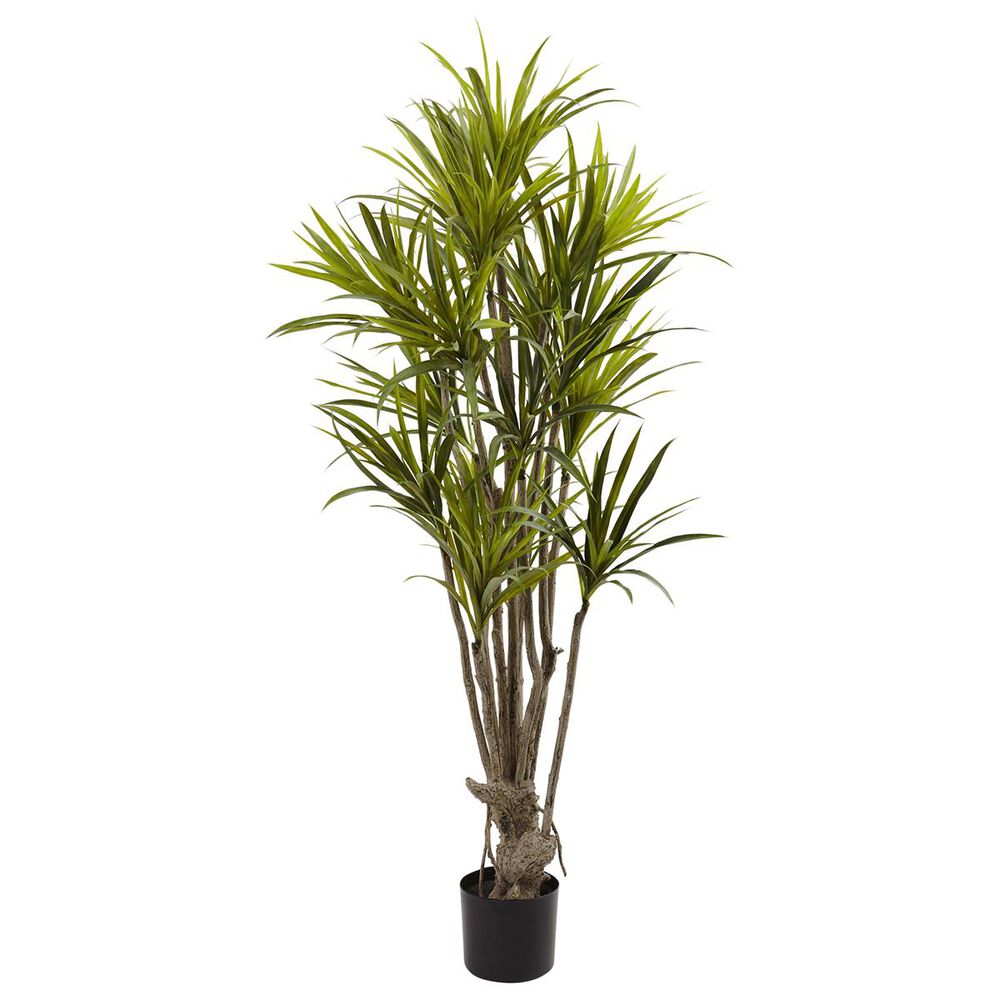 Nearly Natural Inc 5" Dracaena Silk Tree, , large