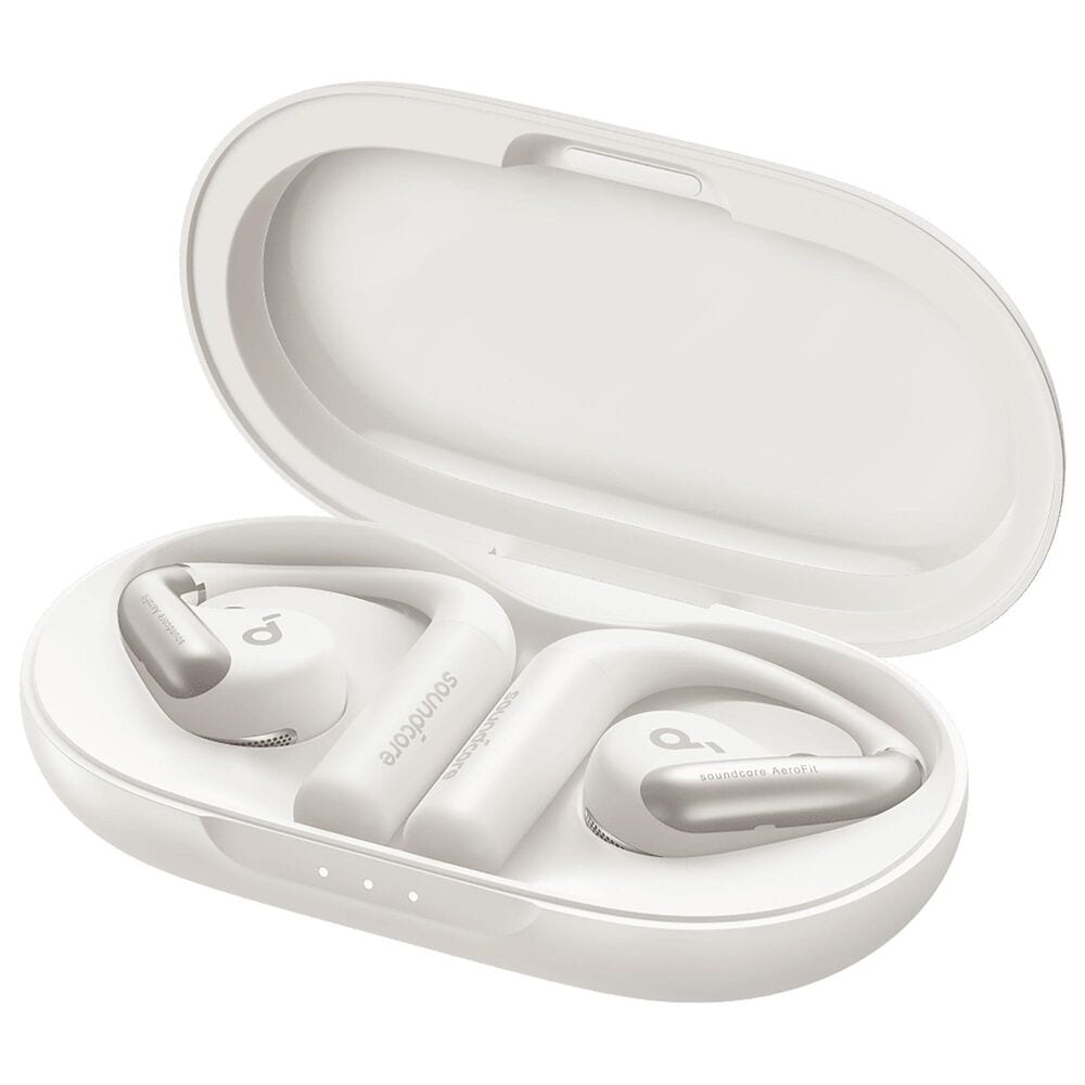 Anker AeroFit Superior Comfort Open-Ear Earbuds in Calm White, , large