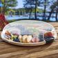 Lifetime Brands Build-a-Board 5-Section Bamboo Cutting Board with Locking Lid in Natural and Clear, , large