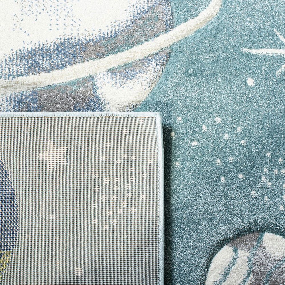 Safavieh Carousel 8&#39; x 10&#39; Teal and Ivory Kids Area Rug, , large