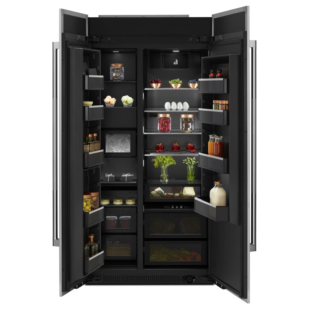 JennAir 25.6 Cu. Ft. Built-In Side-By-Side Refrigerator in Panel Ready, , large