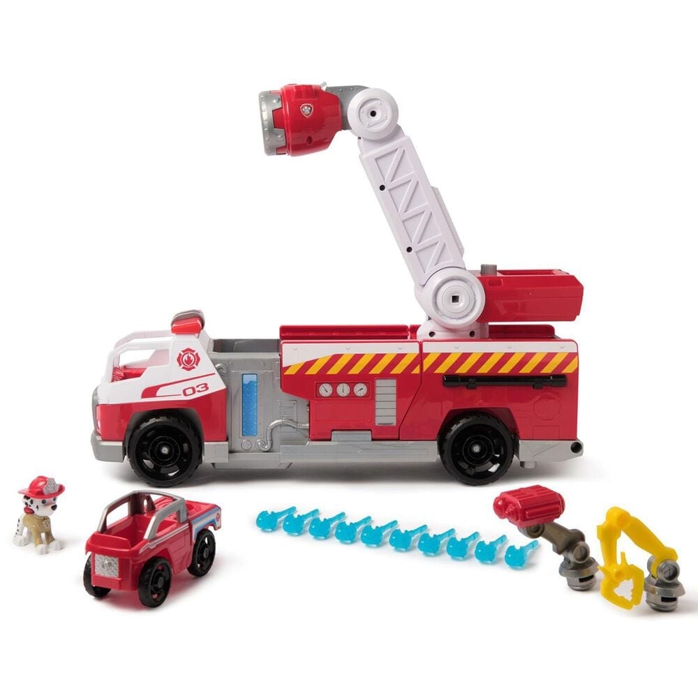 PAW Patrol Fire Rescue Rapid Reload Fire Truck, , large