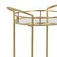Ashley Wynora Bar Cart in Goldtone, , large