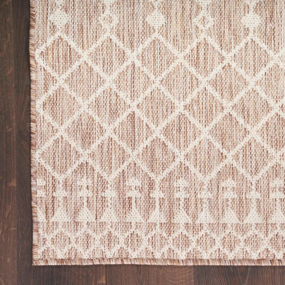 Nourison Positano Southwestern Beige 5&#39; x 7&#39; Indoor/Outdoor Area Rug, , large
