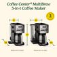 Cuisinart 62 Oz Coffee Center MultiBrew 3-in-1 Coffee Maker in Black and Stainless, , large