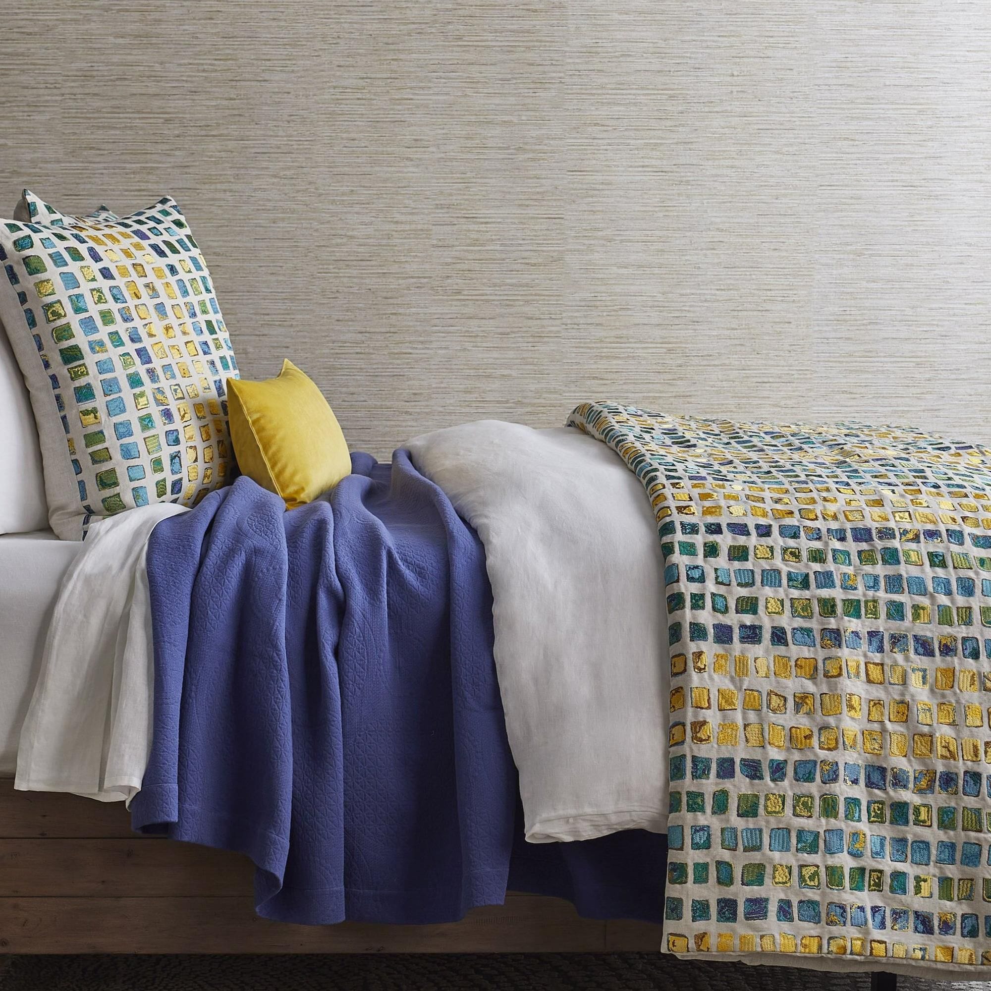 Ann Gish Tesserae Mosaic Padded Throw NFM