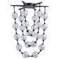 Golden Lighting Pearla 28" LED Pendant in Matte Black, , large