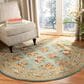 Safavieh Lyndhurst LNH556 5"3" Round Blue Area Rug, , large