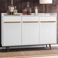 Dayton Bradley 53.54" Buffet Stand in White, , large