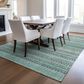Dalyn Rug Company Solace SL2 9" x 12" Aqua Area Rug, , large