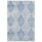 Dalyn Rug Company Trevi TV4 10" x 14" Blue Area Rug, , large
