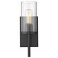 Golden Lighting Winslett 1-Light Wall Sconce in Matte Black, , large