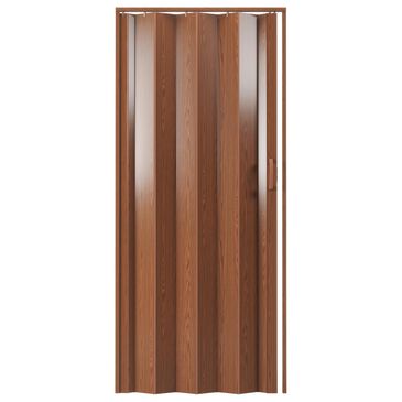 RTA Products Studio 48" PVC Foldable Accordion Doors in Walnut, , large