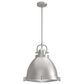 Hunter Bridgemoor 3-Light Pendant in Brushed Nickel, , large