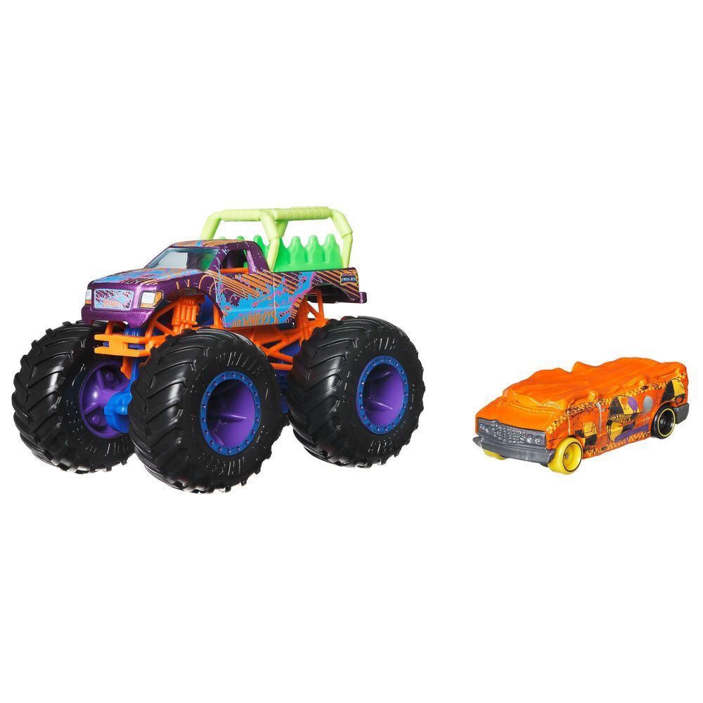 Hot Wheels Monster Trucks - 1: 64 2Pack Haul Y" All, , large