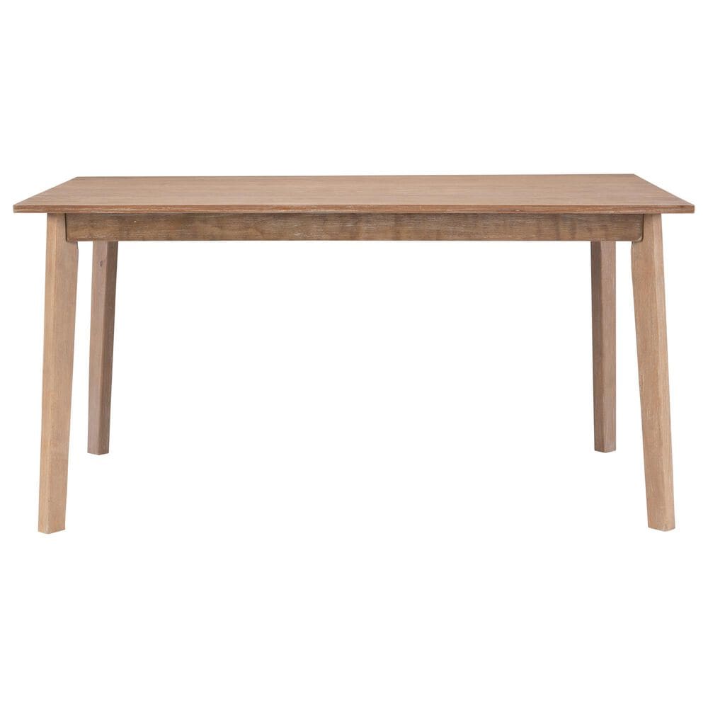 Linon Home Decor Drury Dining Table in Natural - Table Only, , large