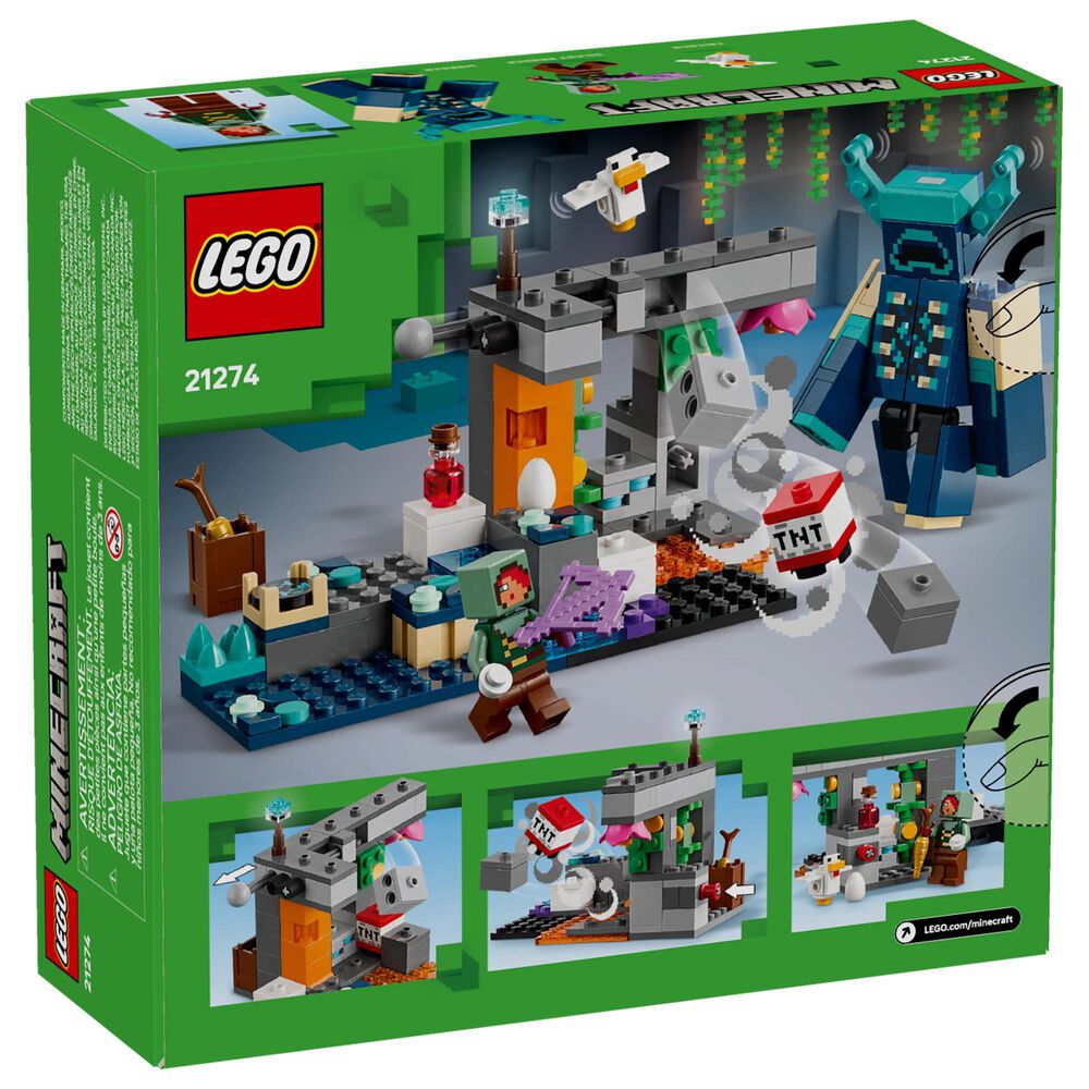 LEGO Minecraft The Warden Encounter Building Set, , large